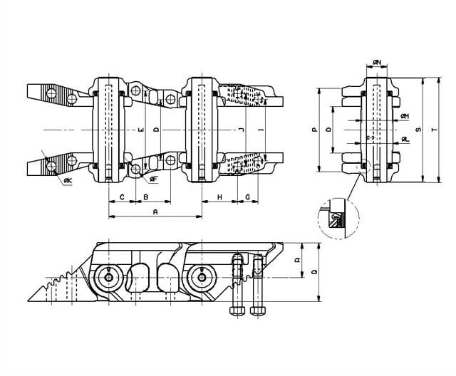 KIT ZALĂ ÎMPERECHERE MASSEY FERGUSON MF3445 1 Kit zală de împerechere