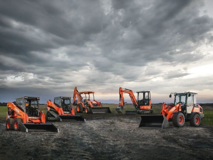 Utilajele de construcții Kubota