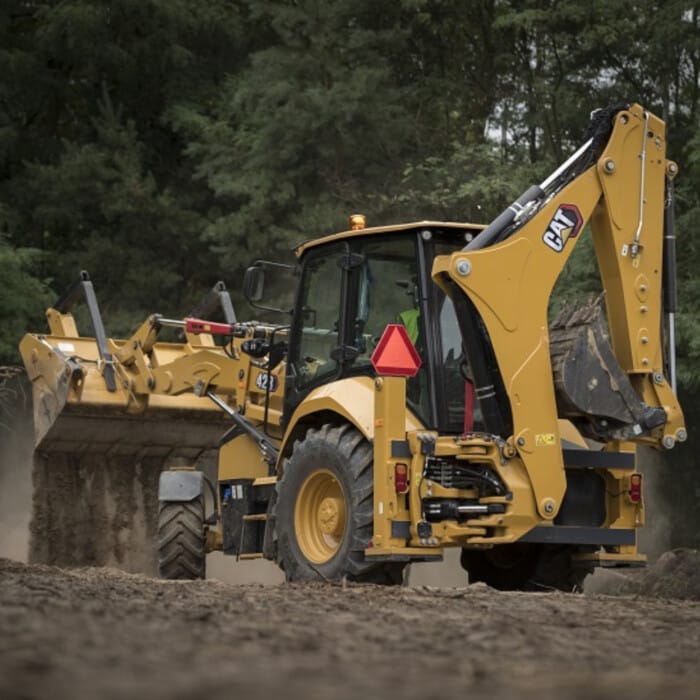 Buldoexcavatorul Caterpillar 428