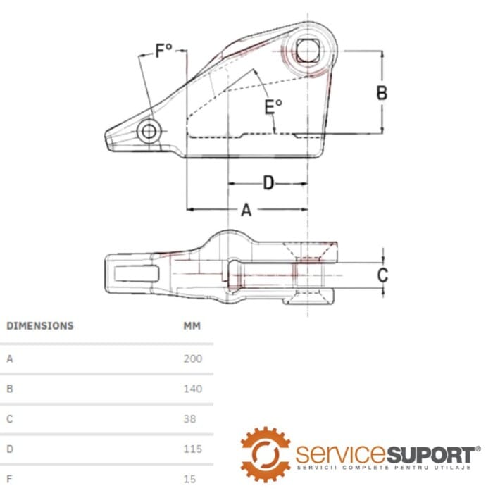 ADAPTOR 3G8308 CATERPILLAR 966C 1 ADAPTOR 3G8308 CATERPILLAR 966C