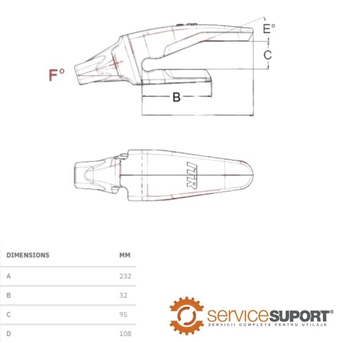 ADAPTOR 8842-V13 ESCO 1 ADAPTOR 8842-V13 ESCO