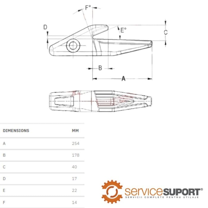 ADAPTOR 1U1352 CATERPILLAR 950G-II 1 ADAPTOR 1U1352 CATERPILLAR 950G-II