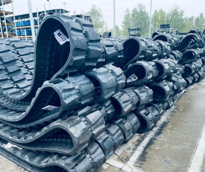 Cum alegi șenilele de cauciuc potrivite pentru miniexcavator?