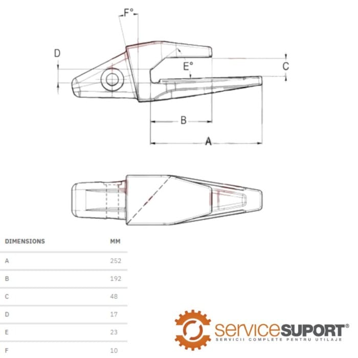 ADAPTOR 6I6405 CATERPILLAR 320D2-GC 1 ADAPTOR 6I6405 CATERPILLAR 320D2-GC