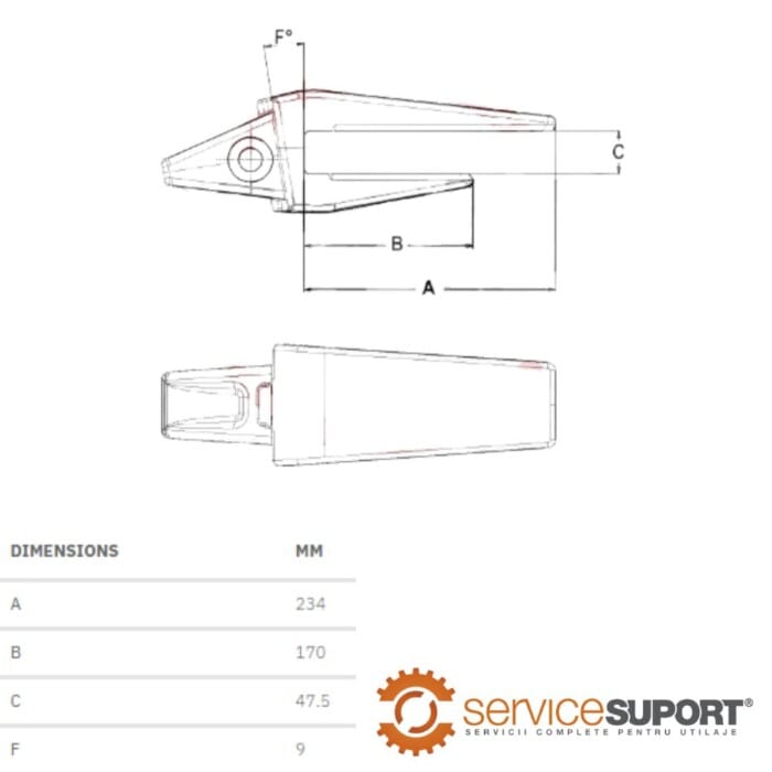 ADAPTOR 713-00033 DAEWOO-DOOSAN S330LC-V 1 ADAPTOR 713-00033 DAEWOO-DOOSAN S330LC-V